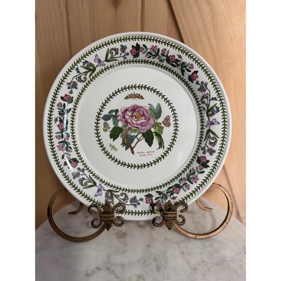 Vintage Portmeirion Variations Botanical Susan Williams-Ellis -  2 Dinner Plates - Picture 1 of 12